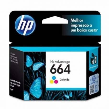 Cartucho de tinta HP 664 Color - Quorum System