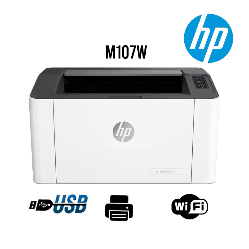 Impresora Hp LaserJet Pro M107w Monocromatica con Wifi - Quorum System