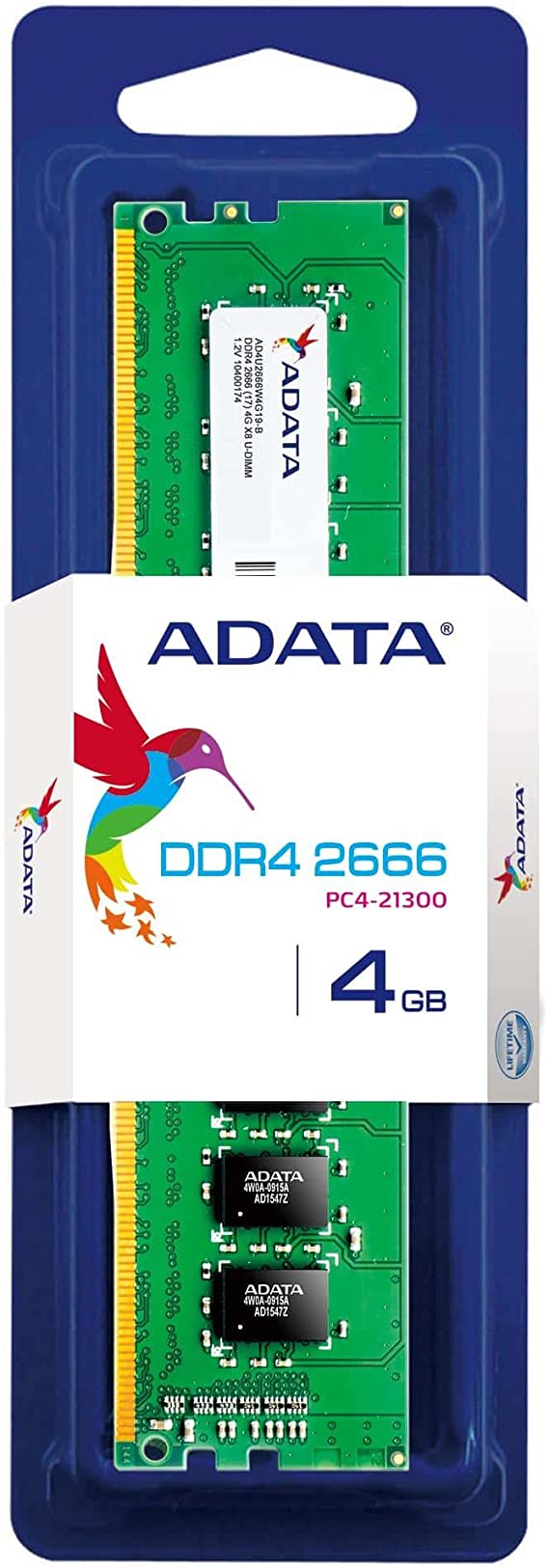 Memoria Ram DDR4 4GB Adata PC 2666 Quorum System