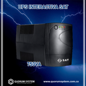 Ups Interactiva 750va SAT UR750 360W
