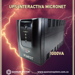 Ups Interactiva Micronet 1000VA
