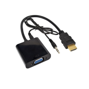 Cable Convertidor de HDMI a VGA + Sonido