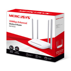 Router Inalámbrico Mercusys MW325R 4 Antenas 300MBPS