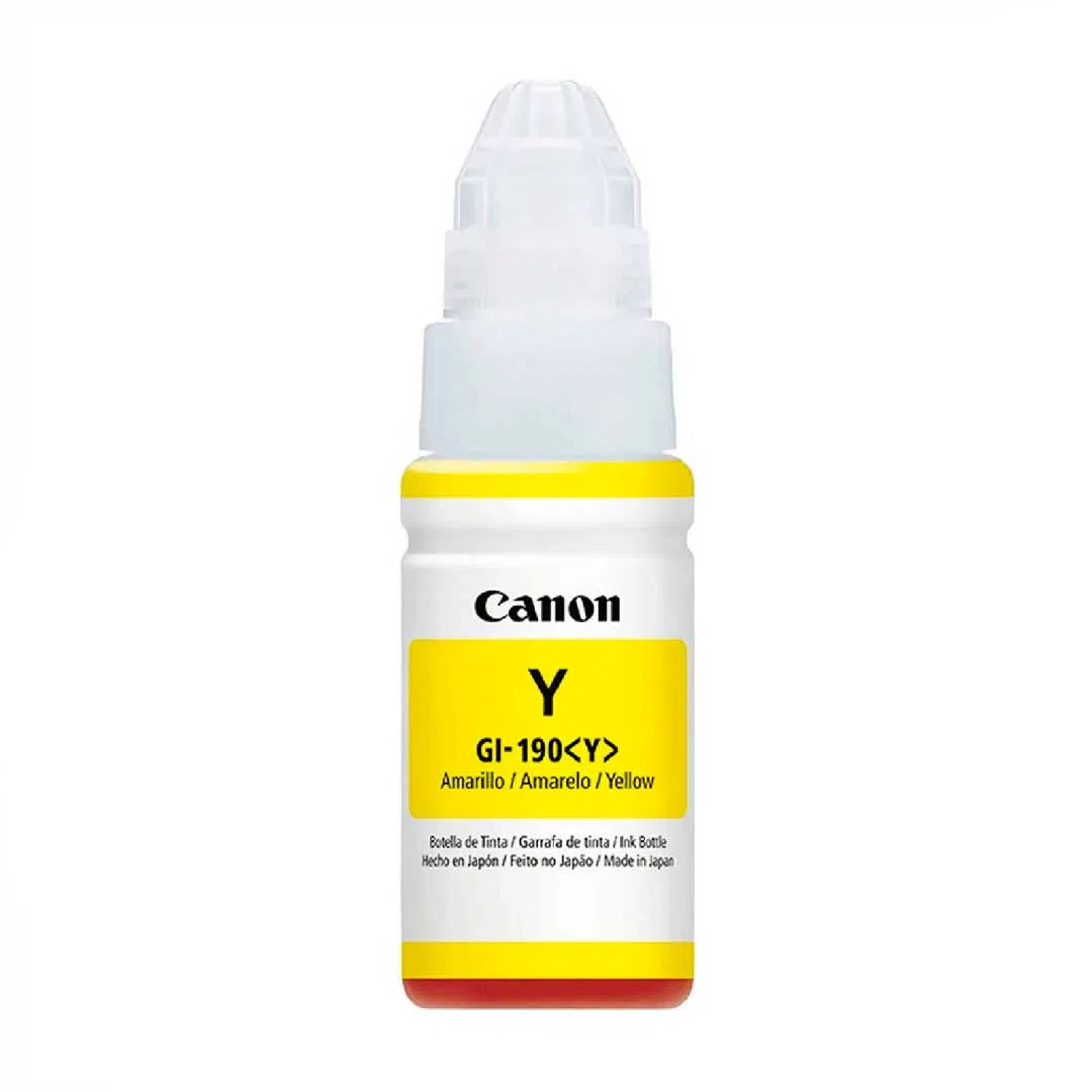 Tinta Gihonclick 190 Yellow Canon Tinta Gihonclick 190 Yellow Canon