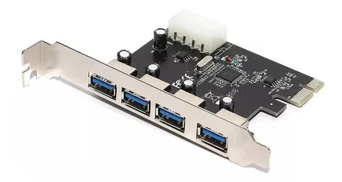 Tarjeta PCI-E Con 4 Puertos USB 3.0 Tarjeta PCI-E Con 4 Puertos USB 3.0