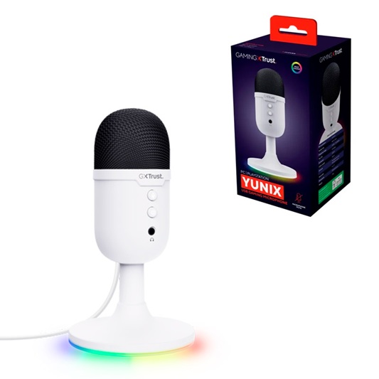 Microfono USB Trust GXT 234 Yunix blanco Microfono USB Trust GXT 234 Yunix blanco