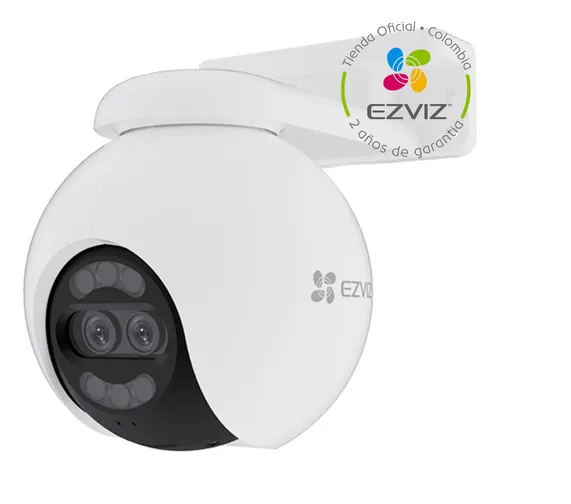 Camara Ezviz H80X Dual Lente (8mp+2mp) 4mm Up To 512Gb Exterior H.265+