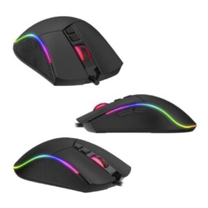 Mouse Gamer Havit Ms1001s Rgb Óptico 4800 Dpi Alámbrico Negro